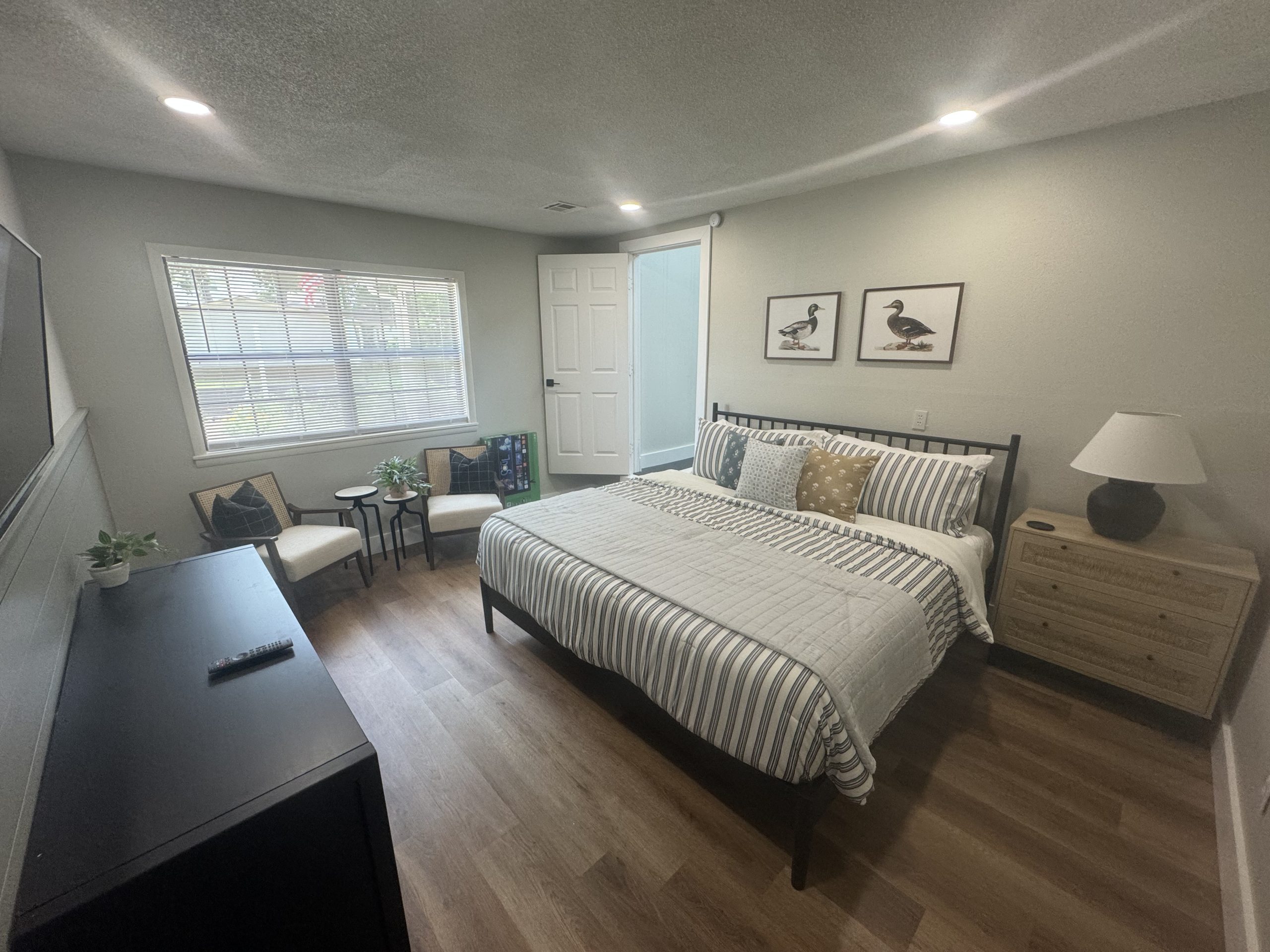 Lower-level King guest suite #1