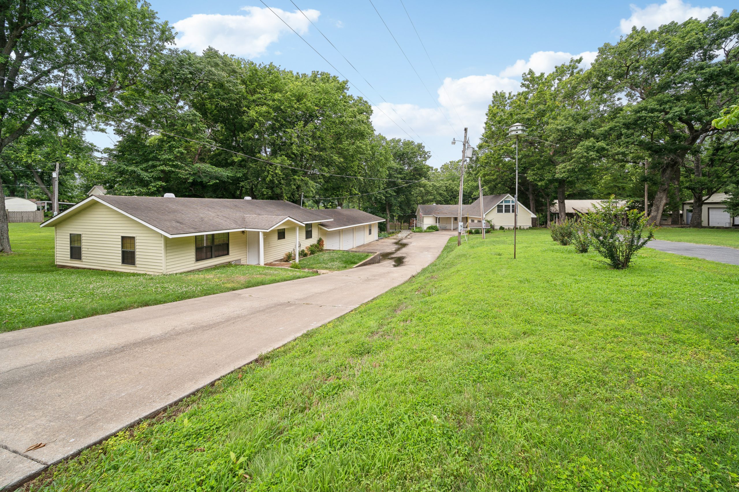 House on Monkey Lane (right) Cottage on ML (Left)