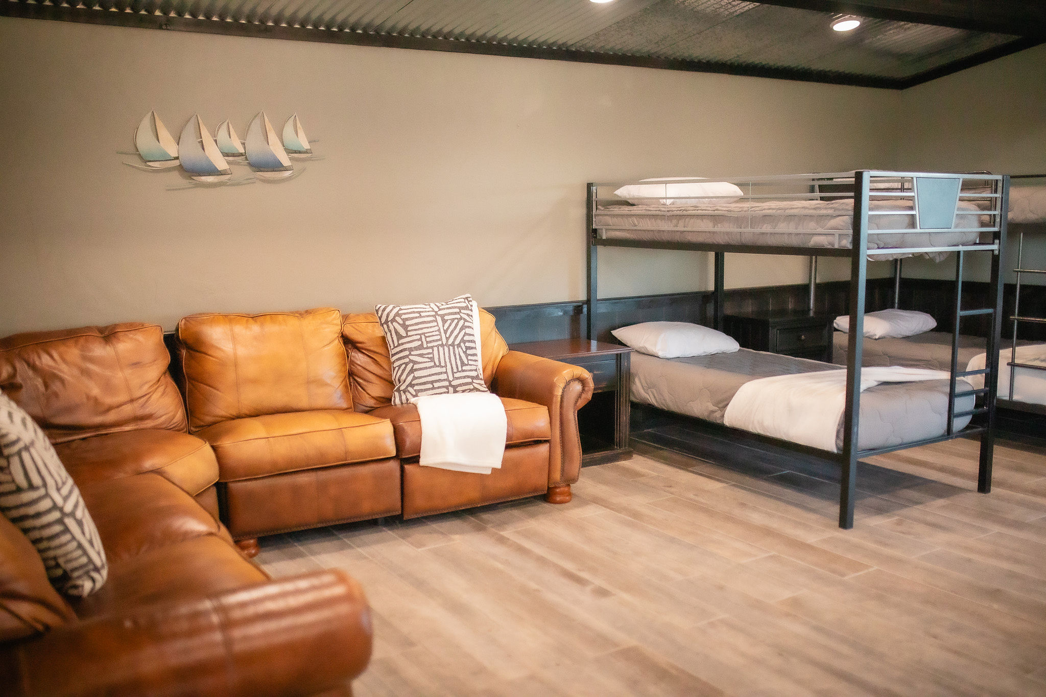 Detached game/bunk room for the kids!